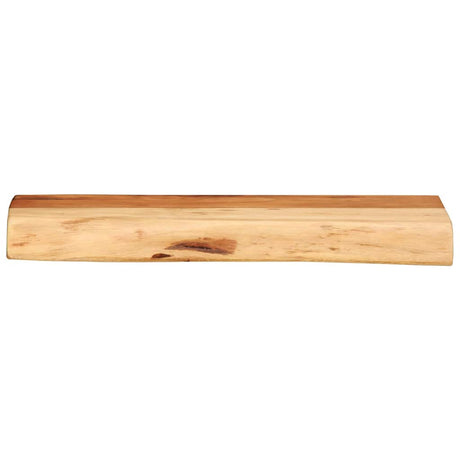 Vidaxl wandschappen 2 st 40x20x3,5 cm massief acaciahout