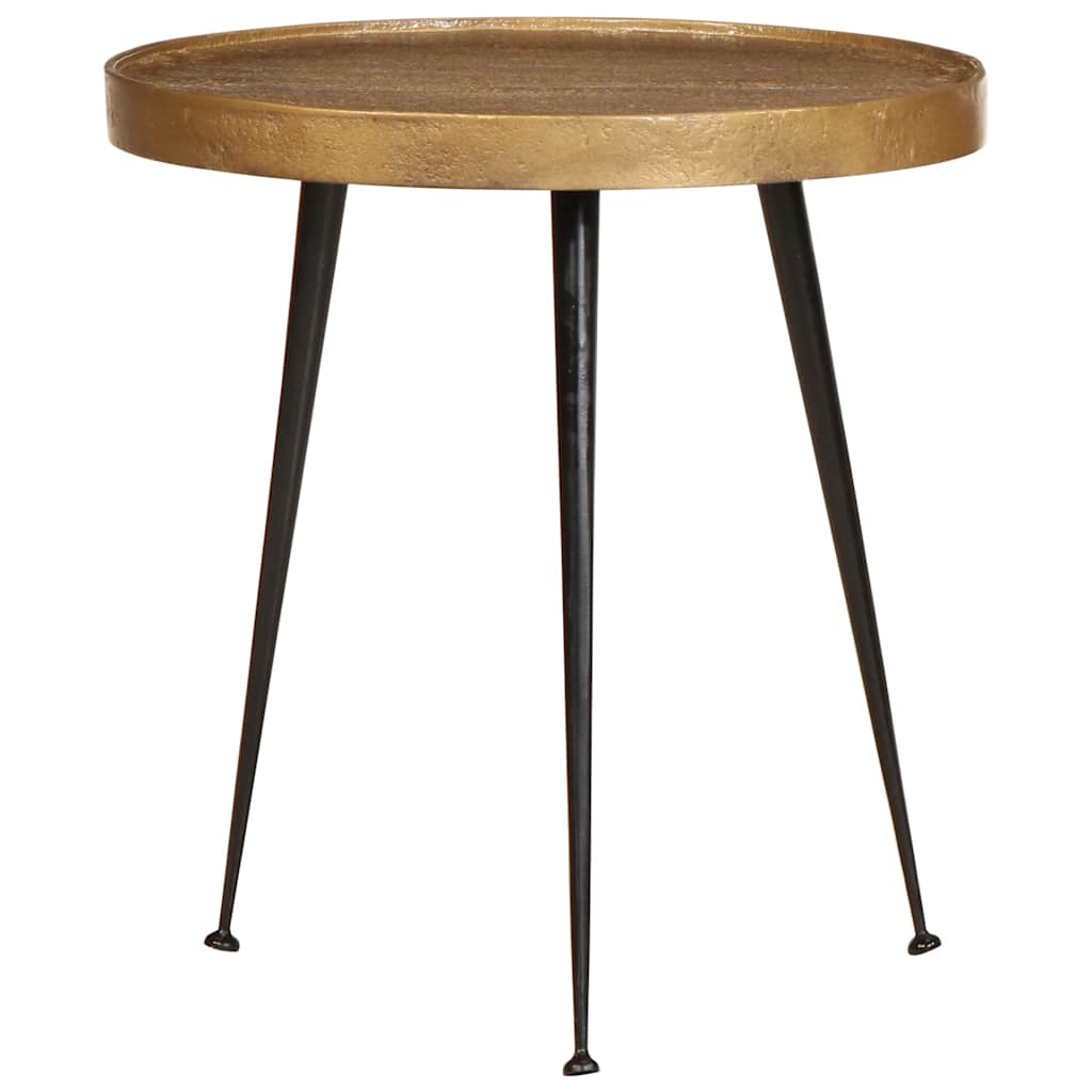 Vidaxl salontafel 3 stuks goudkleurig bewerkt hout