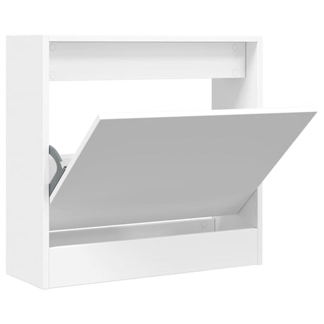 Vidaxx Schuhschrank 60x21x57 cm Holzwerkstoff weiß