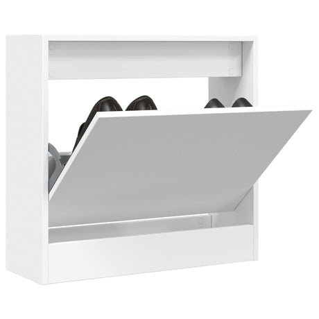 Vidaxx Schuhschrank 60x21x57 cm Holzwerkstoff weiß