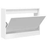 Vidaxx Schuhschrank 80x21x57 cm Holzwerkstoff weiß