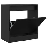 Vidaxx Schuhschrank 60x34x63,5 cm lackiertes Holz schwarz