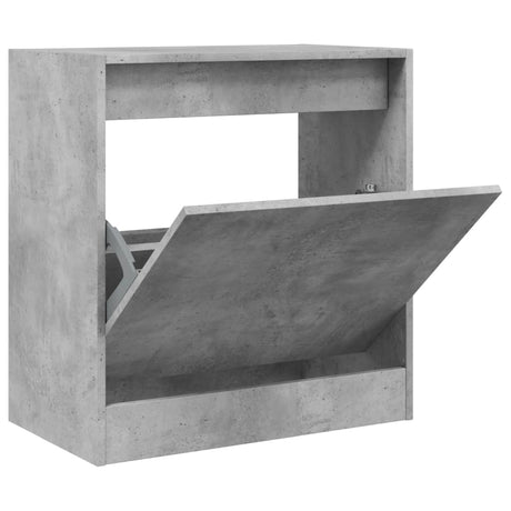 Vidaxx Schuhschrank 60x34x63,5 cm Holzwerkstoff betongrau