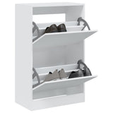 Vidaxx Schuhschrank 60x34x96,5 cm Holzwerkstoff weiß