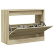 VidaXL Schuhschrank 80x34x63 cm, Holzwerkstoff Sonoma-Eiche