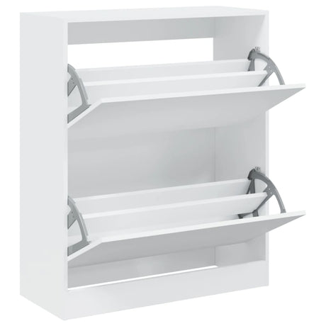 Vidaxx Schuhschrank 80x34x96,5 cm Holzwerkstoff weiß