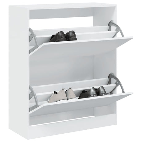 Vidaxx Schuhschrank 80x34x96,5 cm Holzwerkstoff weiß