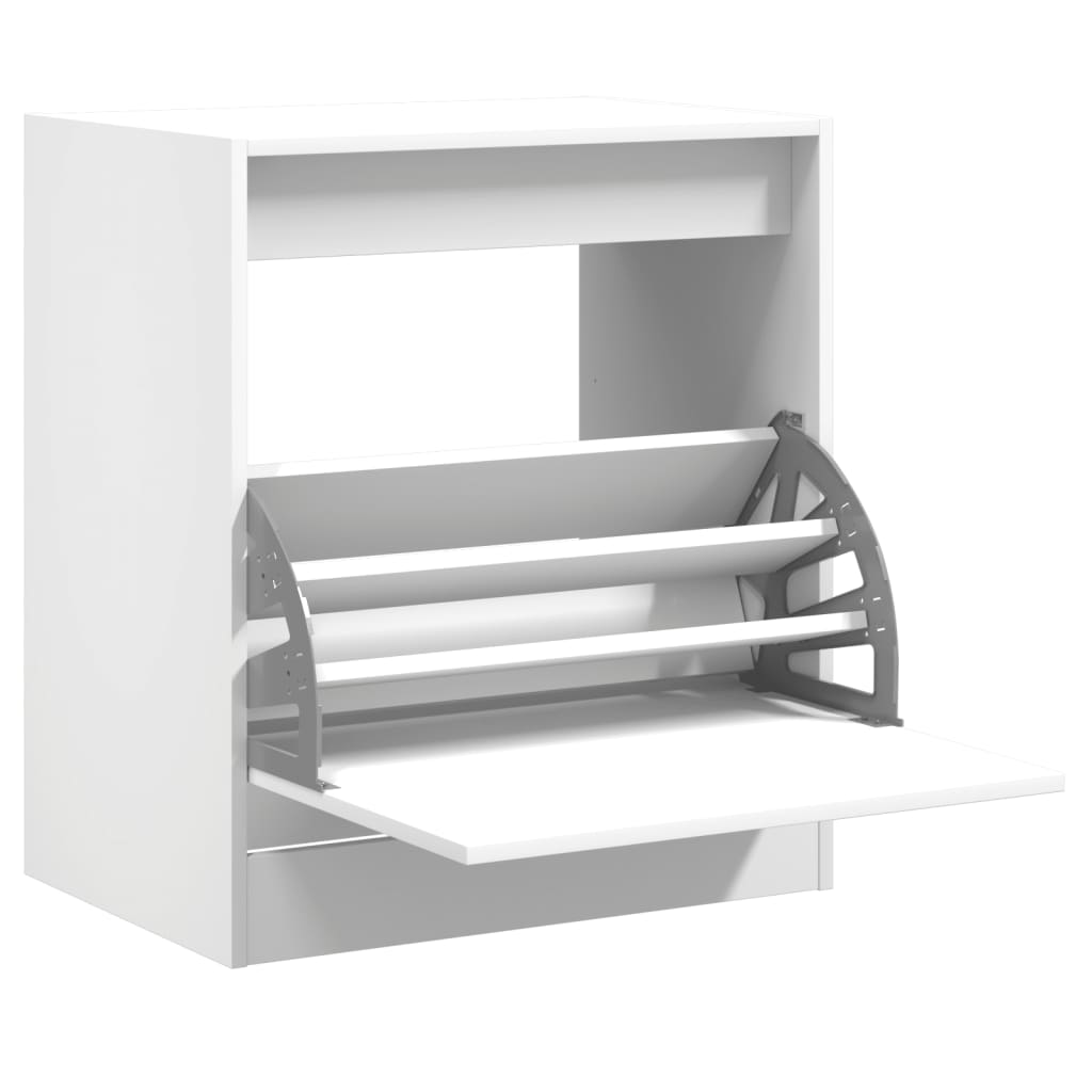 Vidaxx Schuhschrank 60x42x69 cm Holzwerkstoff weiß