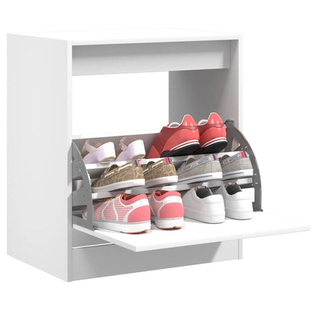 Vidaxx Schuhschrank 60x42x69 cm Holzwerkstoff weiß