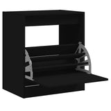 Vidaxx Schuhschrank 60x42x69 cm lackiertes Holz schwarz