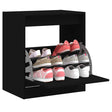 Vidaxx Schuhschrank 60x42x69 cm lackiertes Holz schwarz