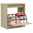 VidaXL Schuhschrank 60x42x69 cm, Holzwerkstoff Sonoma-Eiche
