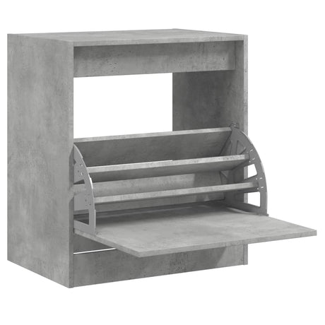Vidaxx Schuhschrank 60x42x69 cm Holzwerkstoff betongrau