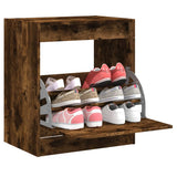 Vidaxx Schuhschrank 60x42x69 cm verarbeitetes Holz, geräucherte Eiche