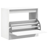 Vidaxx Schuhschrank 80x42x69 cm Holzwerkstoff weiß