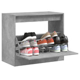 Vidaxx Schuhschrank 80x42x69 cm Holzwerkstoff betongrau