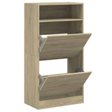 Vidaxx Schuhschrank 60x34x116 cm Holzwerkstoff Sonoma-Eiche-farbig