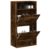 Vidaxx Schuhschrank 60x34x116 cm verarbeitetes Holz, geräucherte Eiche