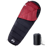 VidaXL Schlafsack Mumie für Erwachsene Camping 3 Jahreszeiten