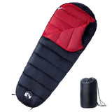 VidaXL Schlafsack Mumie für Erwachsene 3 Jahreszeiten
