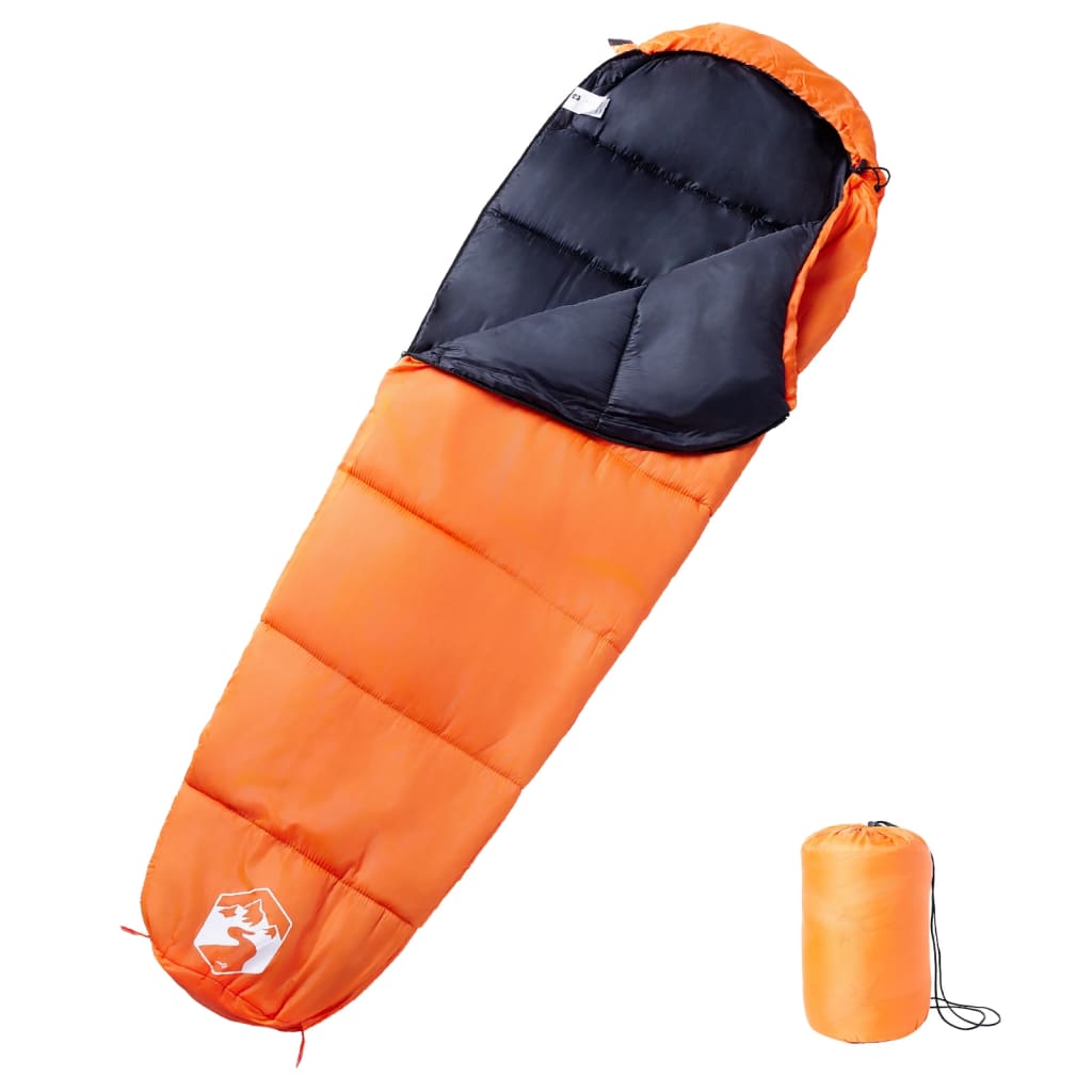 VidaXL Schlafsack Mumie für Erwachsene Camping 3 Jahreszeiten