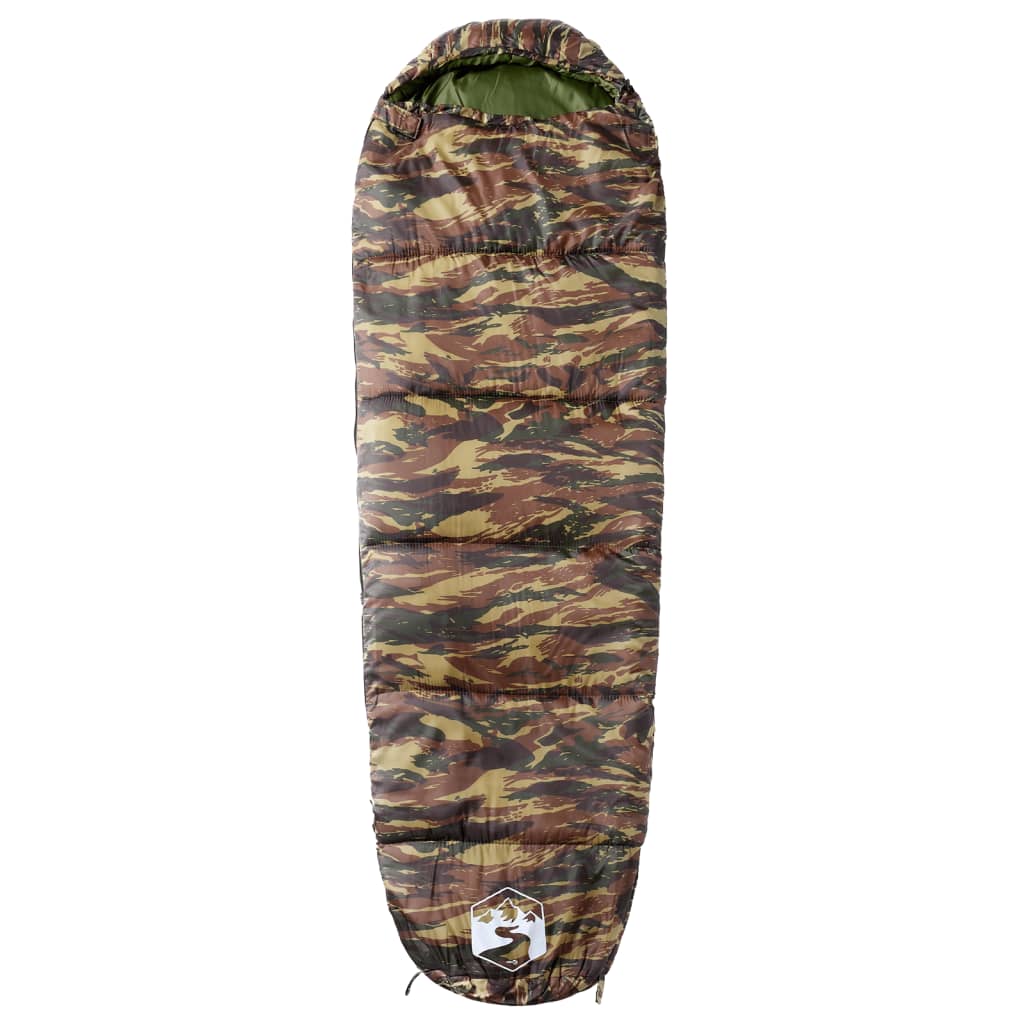 VidaXL Schlafsack Mumie für Erwachsene 3 Jahreszeiten