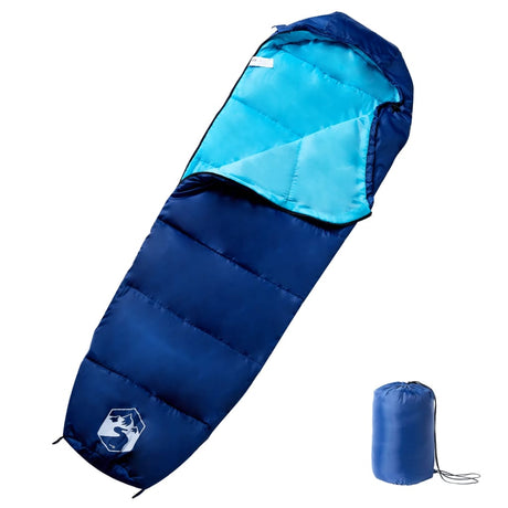 VidaXL Schlafsack Mumie für Erwachsene Camping 3 Jahreszeiten