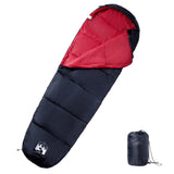 VidaXL Schlafsack Mumie für Erwachsene 3 Jahreszeiten