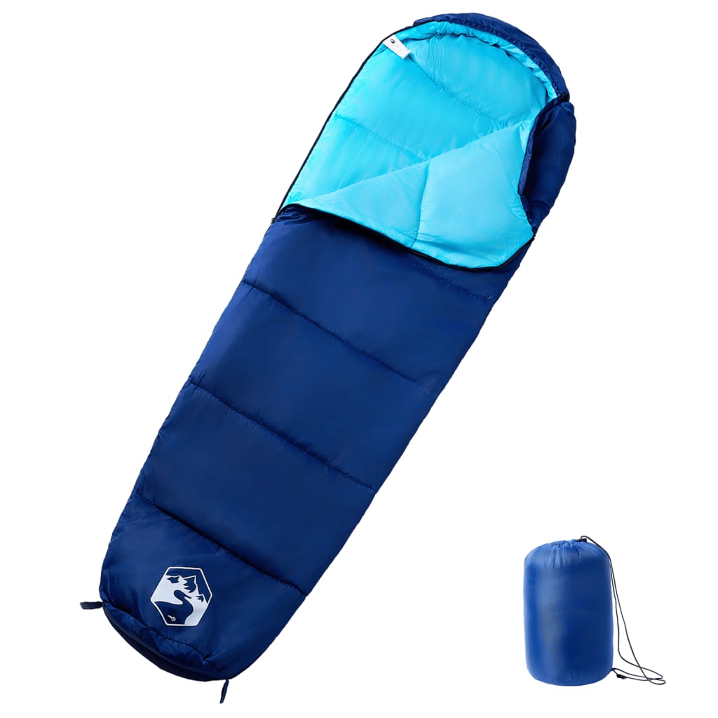 VidaXL Schlafsack Mumie für Erwachsene Camping 3 Jahreszeiten