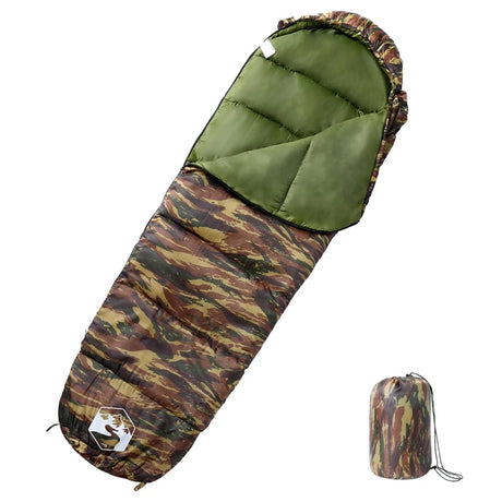 VidaXL Schlafsack Mumie für Erwachsene 3 Jahreszeiten