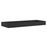 Vidaxx Waschbecken 120x46x11 cm Mineralgussmarmor mattschwarz