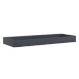VidaXL Waschbecken 120x46x11 cm Mineralguss Marmorguss Anthrazit