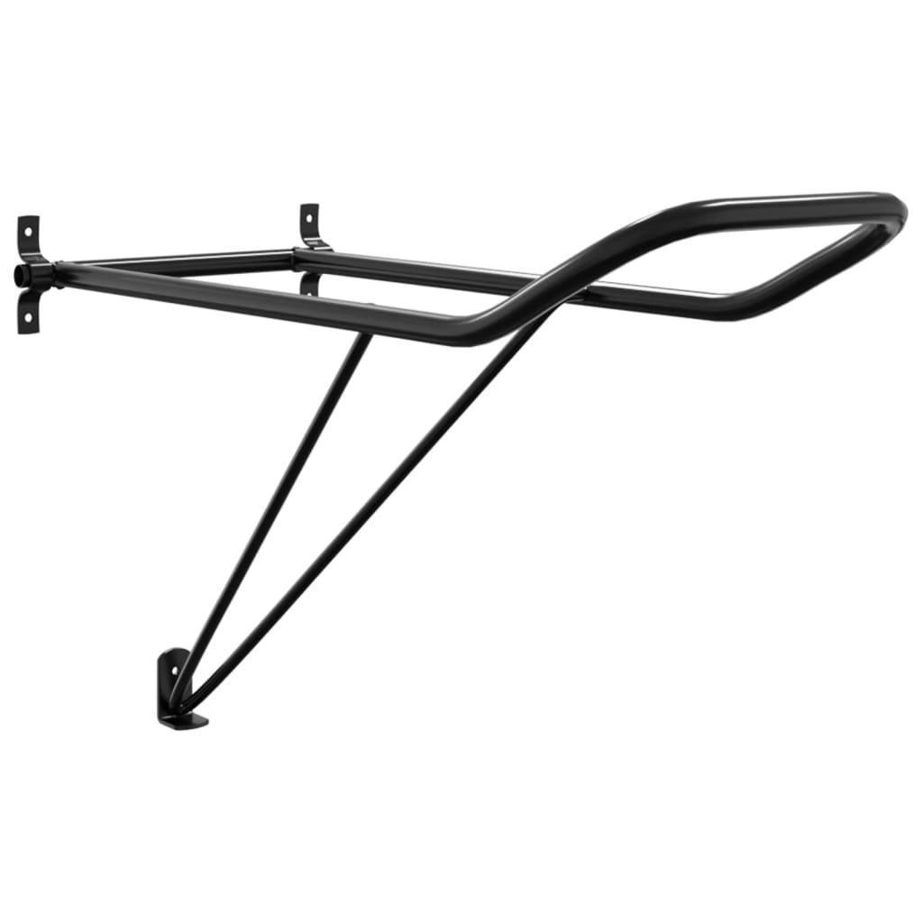 VidaXL Sattelständer faltbar zur Wandmontage aus Eisen schwarz