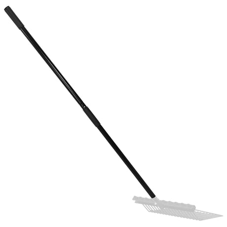 Vidaxxl Heugabelgriff ø3,5x127,5 cm schwarzer Stahl