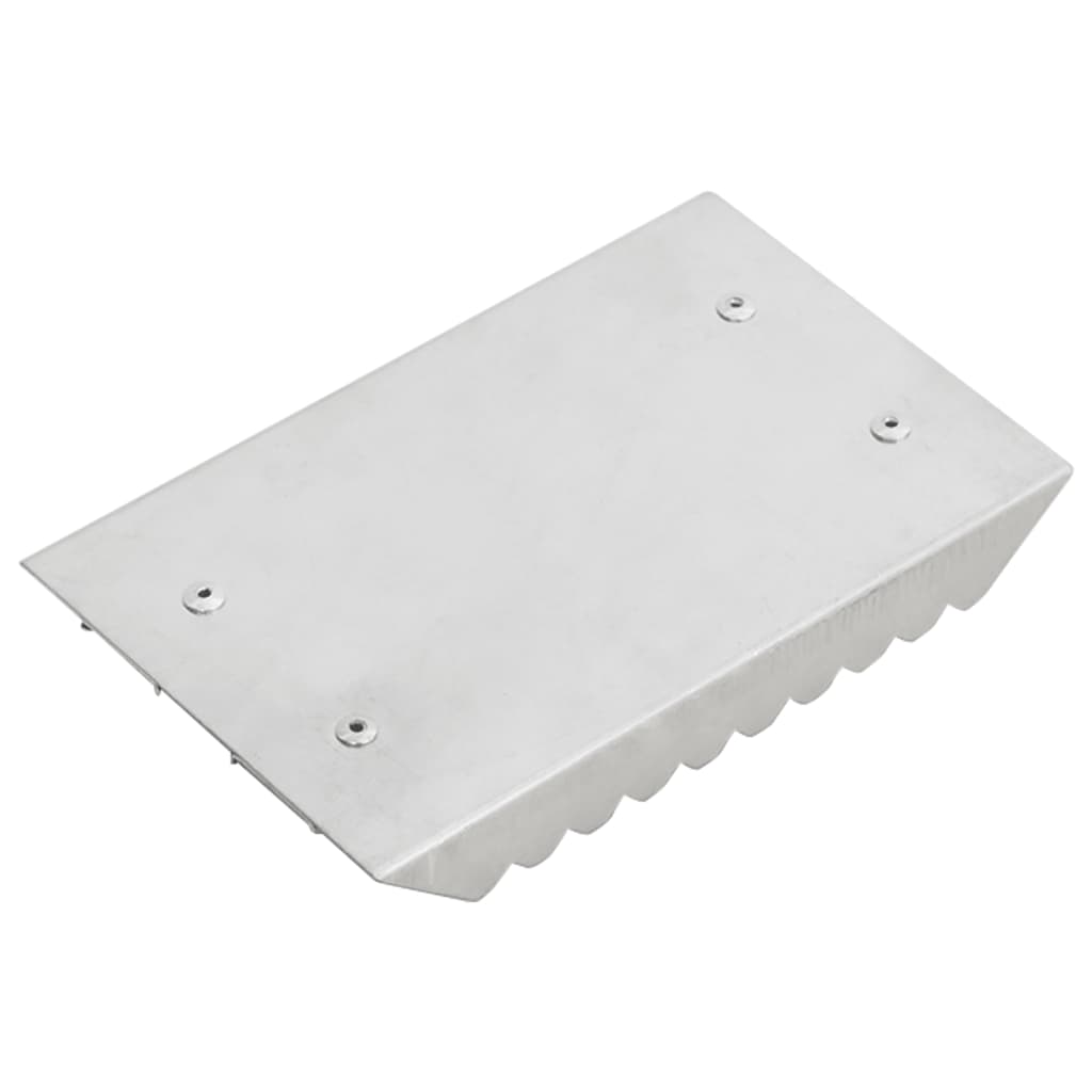 VidaXL Striegel 3 Stück Aluminium silberfarben