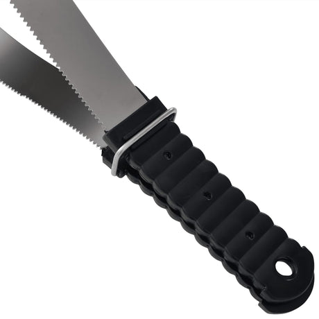 Vidaxl Schweißmesser, zweiseitiger Edelstahl, silberfarben
