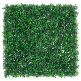 VidaXL Zaun mit künstlichem Strauch 6 Stück 50x50 cm Grün