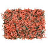 Vidaxxl Zaun mit künstlichem Ahornblatt 6 Stück 40x60 cm hellrot