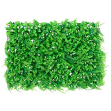 Vidaxxl-Zaun mit künstlichem Farnblatt 6 Stück 40x60 cm grün