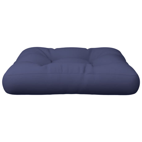 VidaXL Palettenkissen 60x60x12 cm Stoff Marineblau