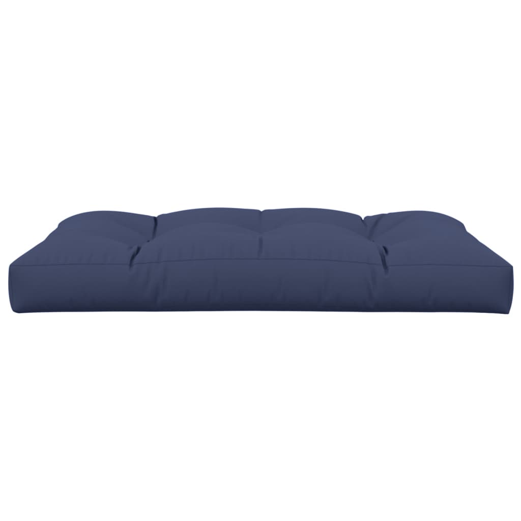 VidaXL Palettenkissen 120x80x12 cm Stoff Marineblau