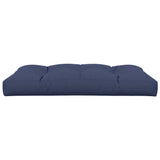 VidaXL Palettenkissen 120x80x12 cm Stoff Marineblau