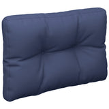 Vidaxx Palettenkissen-Set 60x40x12 cm Stoff Marineblau