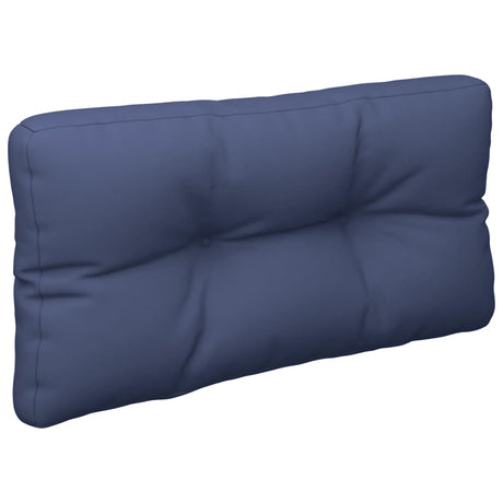 VidaXL Palettenkissen 2 Stück Stoff Marineblau