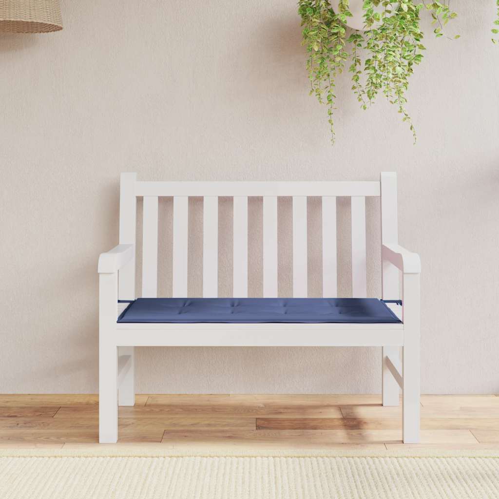 Vidaxx Gartenbankauflage 120x50x4 cm Oxford-Stoff Marineblau