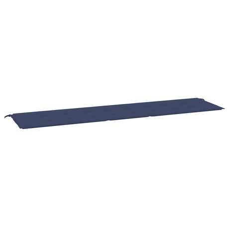Vidaxx Gartenbankauflage 200x50x4 cm Oxford-Stoff Marineblau