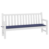 Vidaxx Gartenbankauflage 200x50x4 cm Oxford-Stoff Marineblau