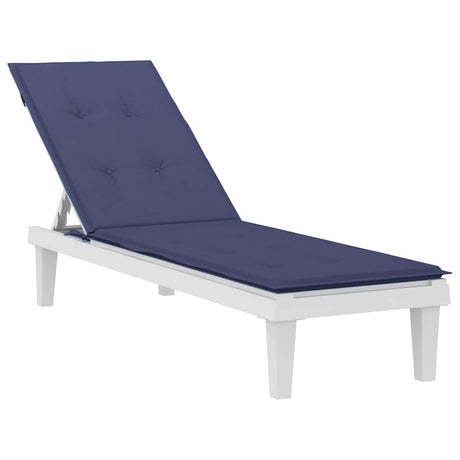 VidaXL Terrassenstuhlkissen Oxford-Stoff Marineblau