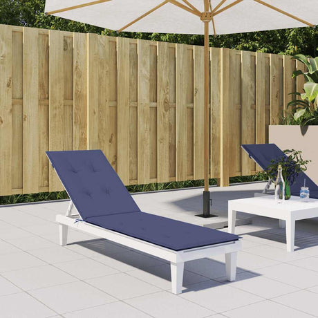 VidaXL Terrassenstuhlkissen Oxford-Stoff Marineblau