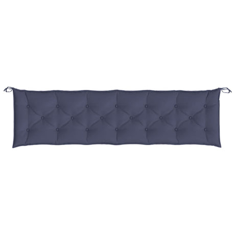 Vidaxx Gartenbankauflage 200x50x7 cm Oxford-Stoff Marineblau